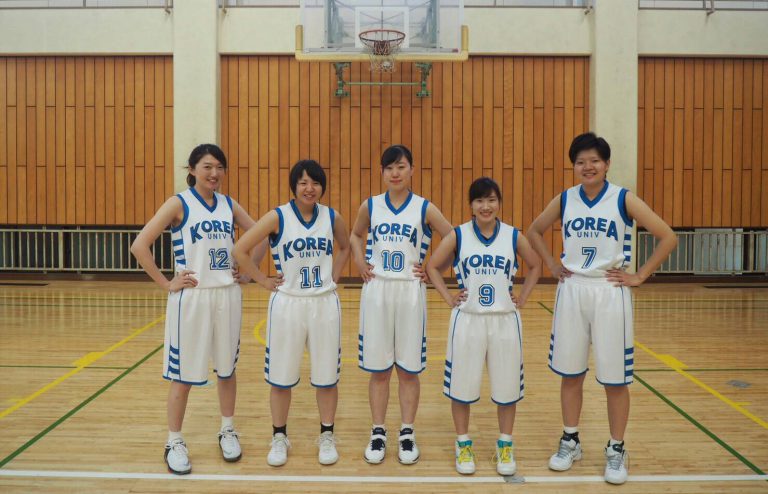 KOREA UNIV様 バスケゲームウェア 濃淡セット
