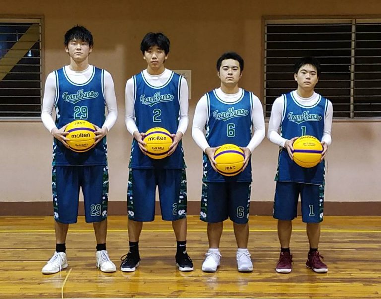 TEAM KAMO様 バスケユニフォーム オーダー事例