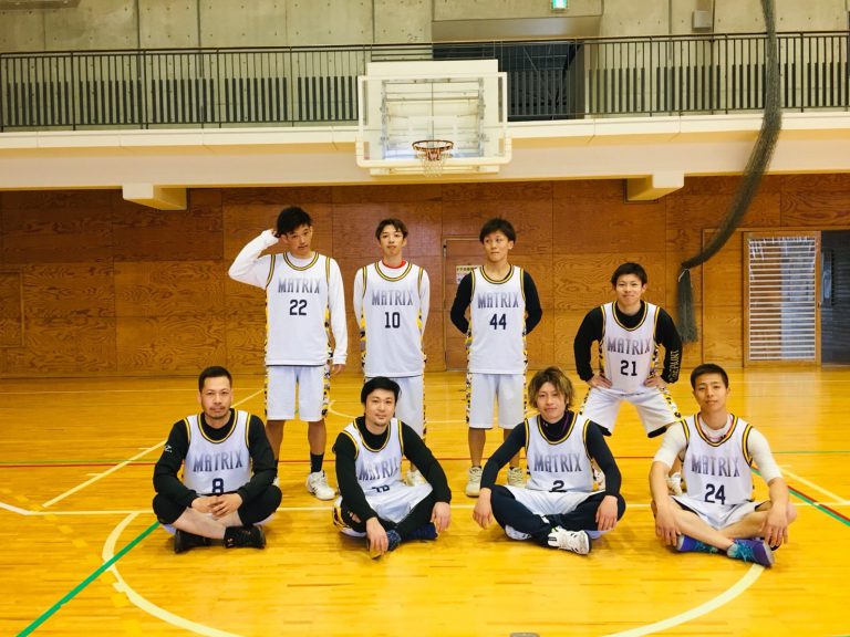 MATRIX様　バスケリバーシブルウェア　オーダー事例
