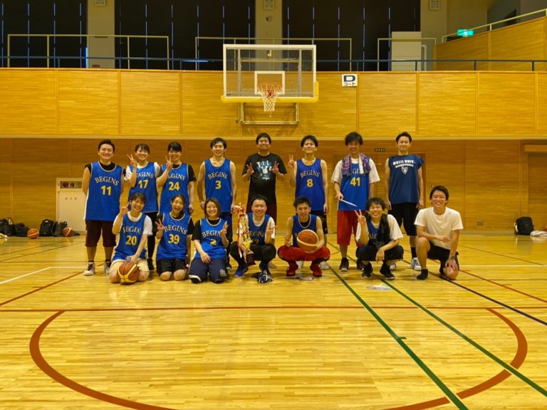 BEGINS様　バスケリバーシブルウェア　オーダー事例