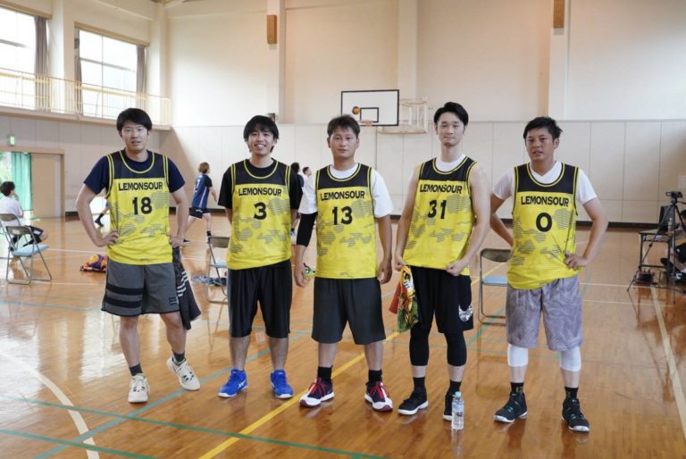 LEMONSOUR様　バスケリバーシブルウェア　オーダー事例