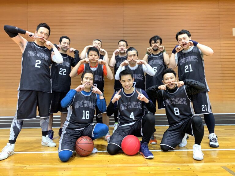 HIGE SOURCE様　バスケリバーシブルウェア　オーダー事例