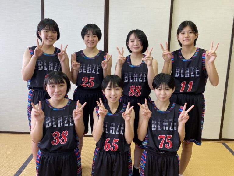 BLAZE様　バスケリバーシブルウェア　オーダー事例