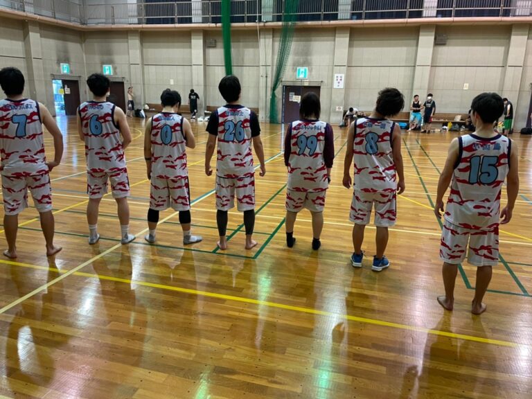 黒桜桃様　バスケリバーシブルウェア　オーダー事例