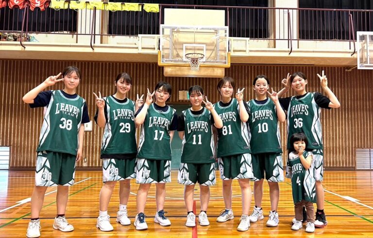LEAVES様　バスケリバーシブルウェア　オーダー事例