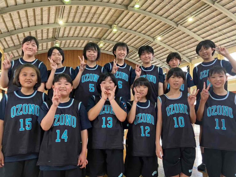 OZONO様　バスケリバーシブルウェア　オーダー事例