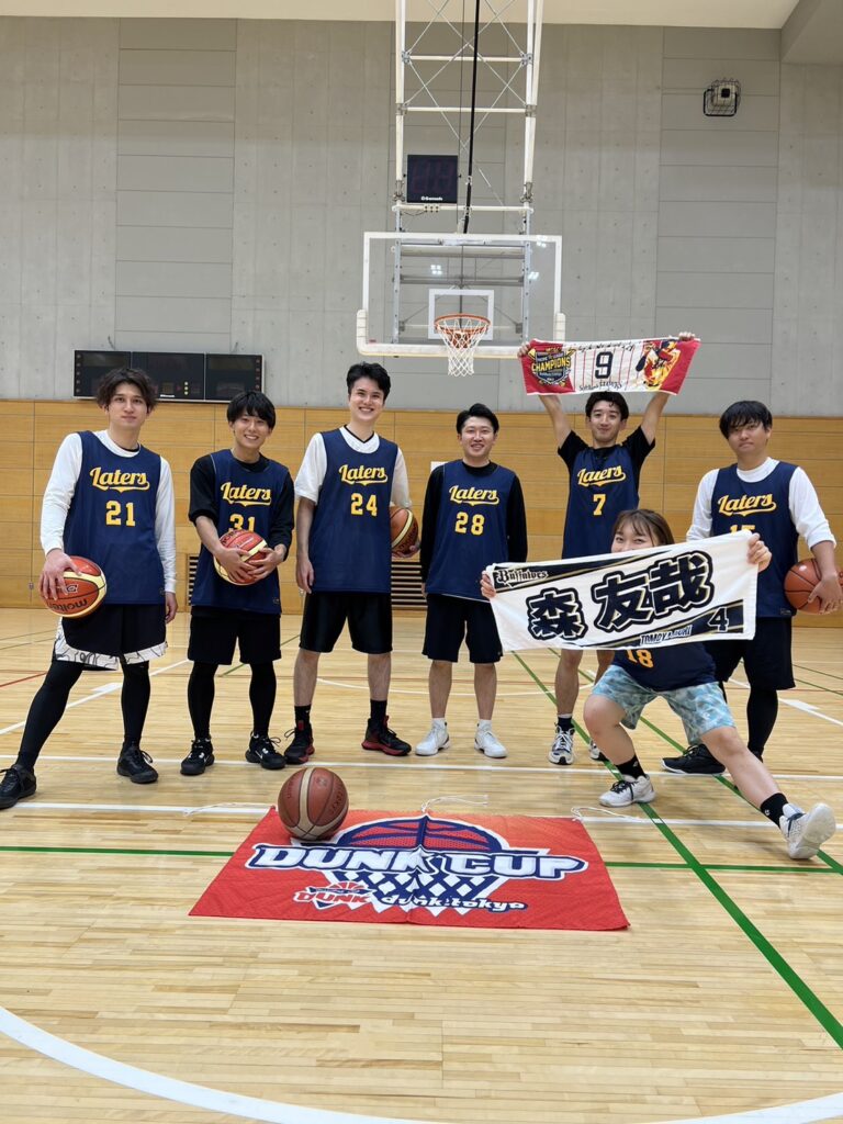 Laters様　バスケリバーシブルウェア　オーダー事例