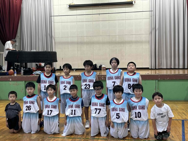 EBINA GANG様　バスケリバーシブルウェア　オーダー事例