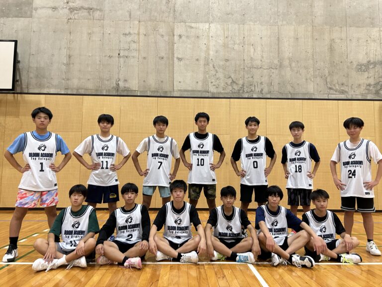 BLOOM ACADEMY様 バスケリバーシブルウェア オーダー事例