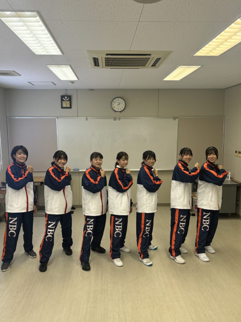NBC様 バスケウインドブレーカー オーダー事例