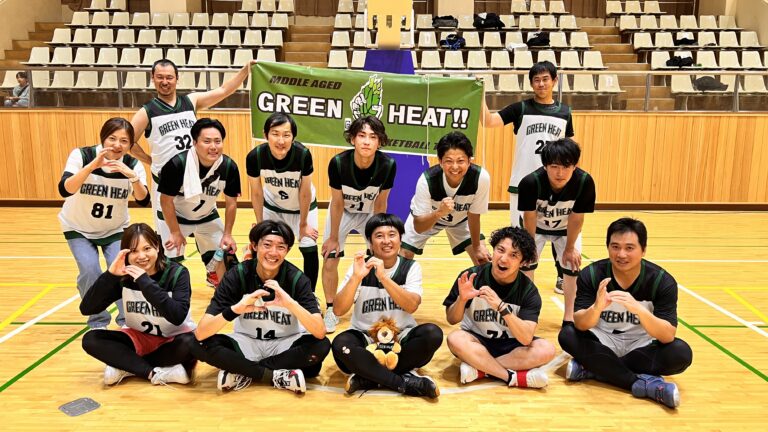 GREEN HEAT様 バスケリバーシブルウェア オーダー事例