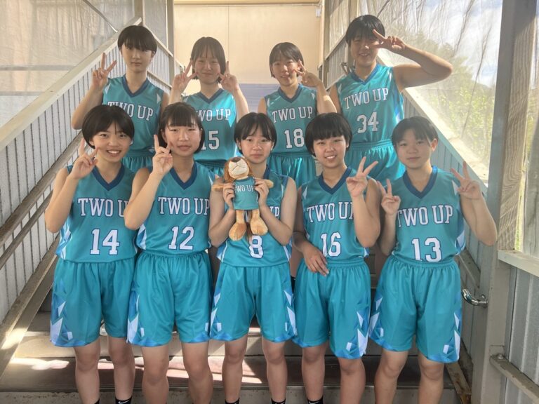 TWO UP様 バスケゲームウェア オーダー事例