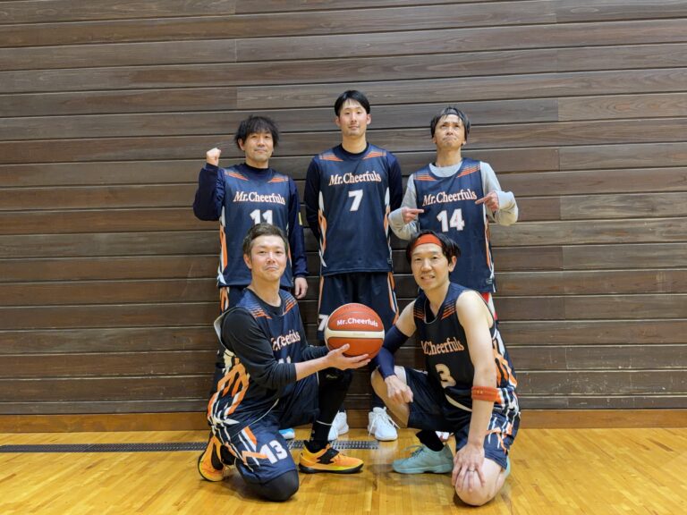 Mr.Cheerfuls様　バスケリバーシブルウェア　オーダー事例