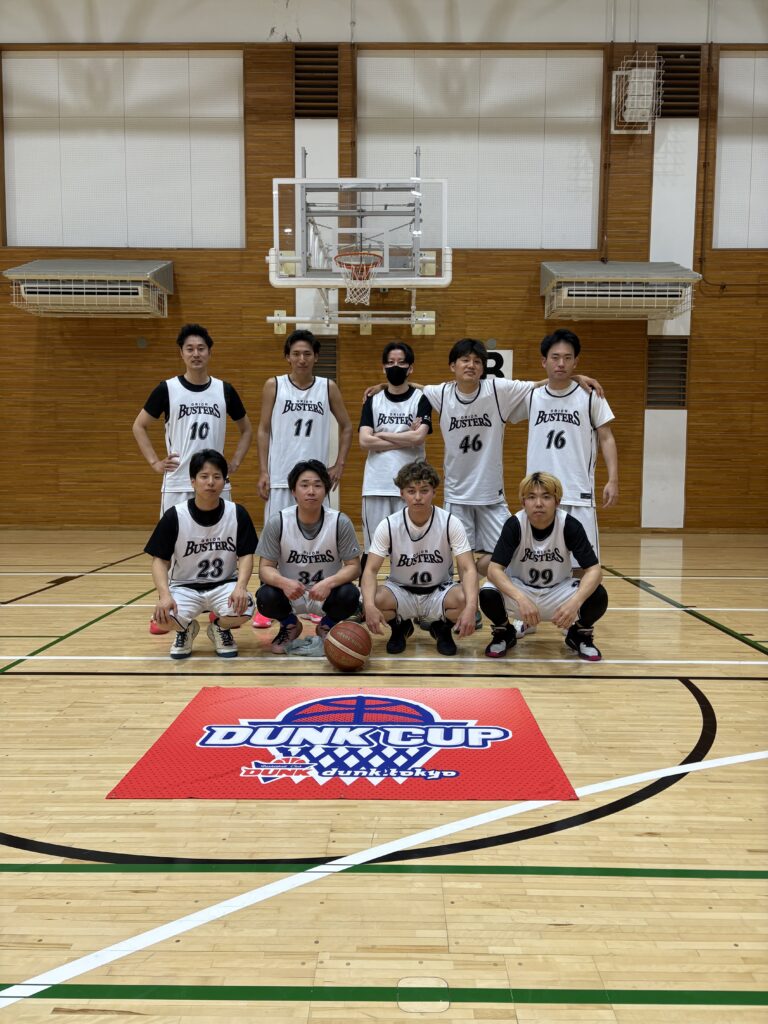 BUSTERS様　バスケリバーシブルウェア　オーダー事例